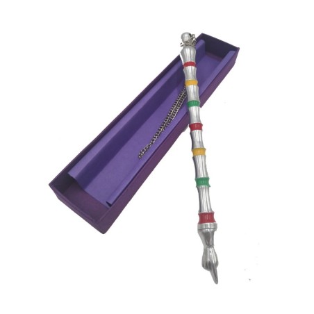 Torah Pointer Yad Multicolored Stripes with Decora... | Torah Pointers