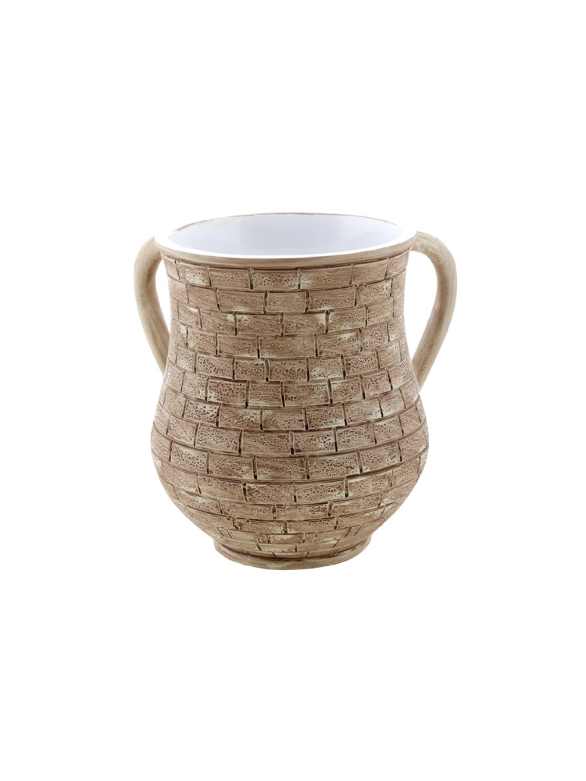 Polyresin Netilat Yadayim Wash Cup Jerusalem Wall Desig... | Wash Cups