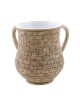 Polyresin Netilat Yadayim Wash Cup Jerusalem Wall Desig... | Wash Cups