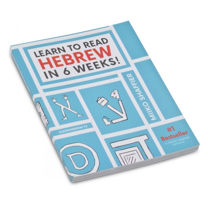 Learn To Read Hebrew in 6 Weeks by Miiko Shaffier Pa... | Jewish Books