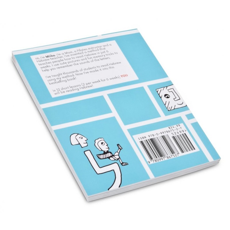 Learn To Read Hebrew in 6 Weeks by Miiko Shaffier Pa... | Jewish Books