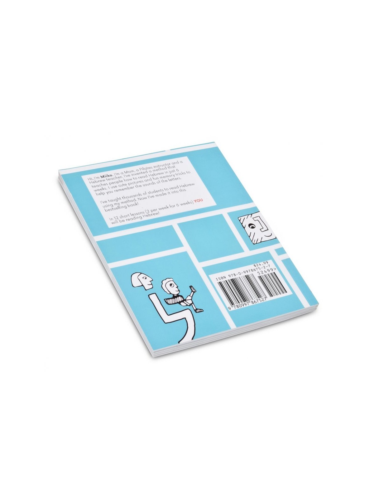 Learn To Read Hebrew in 6 Weeks by Miiko Shaffier Pa... | Jewish Books