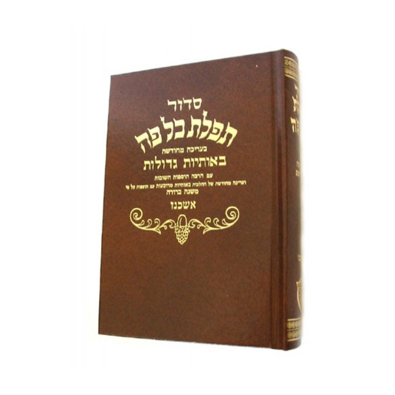 Classic Siddur Prayer Book in Hebrew Medium Size Ashk... | Prayerbooks