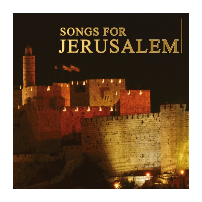 Songs for Jerusalem Audio CD | Israeli & Jewish Songs