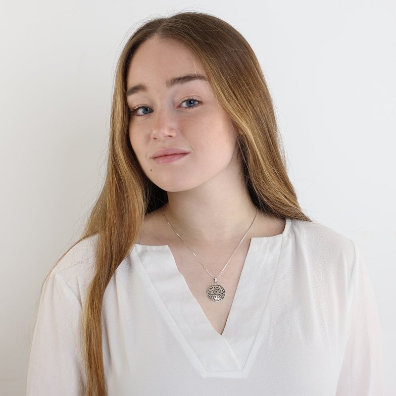 925 Sterling Silver Shema Yisrael Necklace