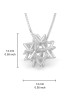 Sterling Silver Merkaba Star of David Kabbalah Necklace