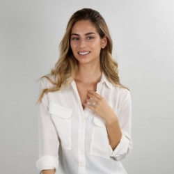 925 Sterling Silver Ani LeDodi Ring in Hebrew-English