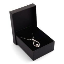 Sterling Silver Eternity Twist with Pearl - Woman of Valor - Proverbs