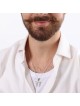 Sterling Silver Chai Pendant Necklace - Am Yisrael Chai