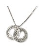 Ana Bekoach: Sterling Silver Double Star of David Kabbalah Necklace -
