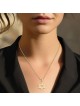 14K Gold Interconnecting Star of David Pendant - Yellow or White Gold