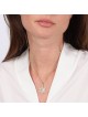 14K Gold Star of David Pendant Necklace With Chai Design