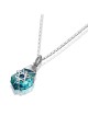 Crystal Postmodern Star of David Necklace