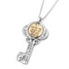 Tikun Klali Key Kabbalah Pendant with an Inside Rotating Coin