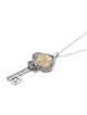 Tikun Klali Key Kabbalah Pendant with an Inside Rotating Coin