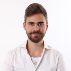 14K Gold Tree of Life Star of David Pendant Necklace