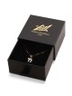 14K Gold Chai Pendant Necklace with Diamonds