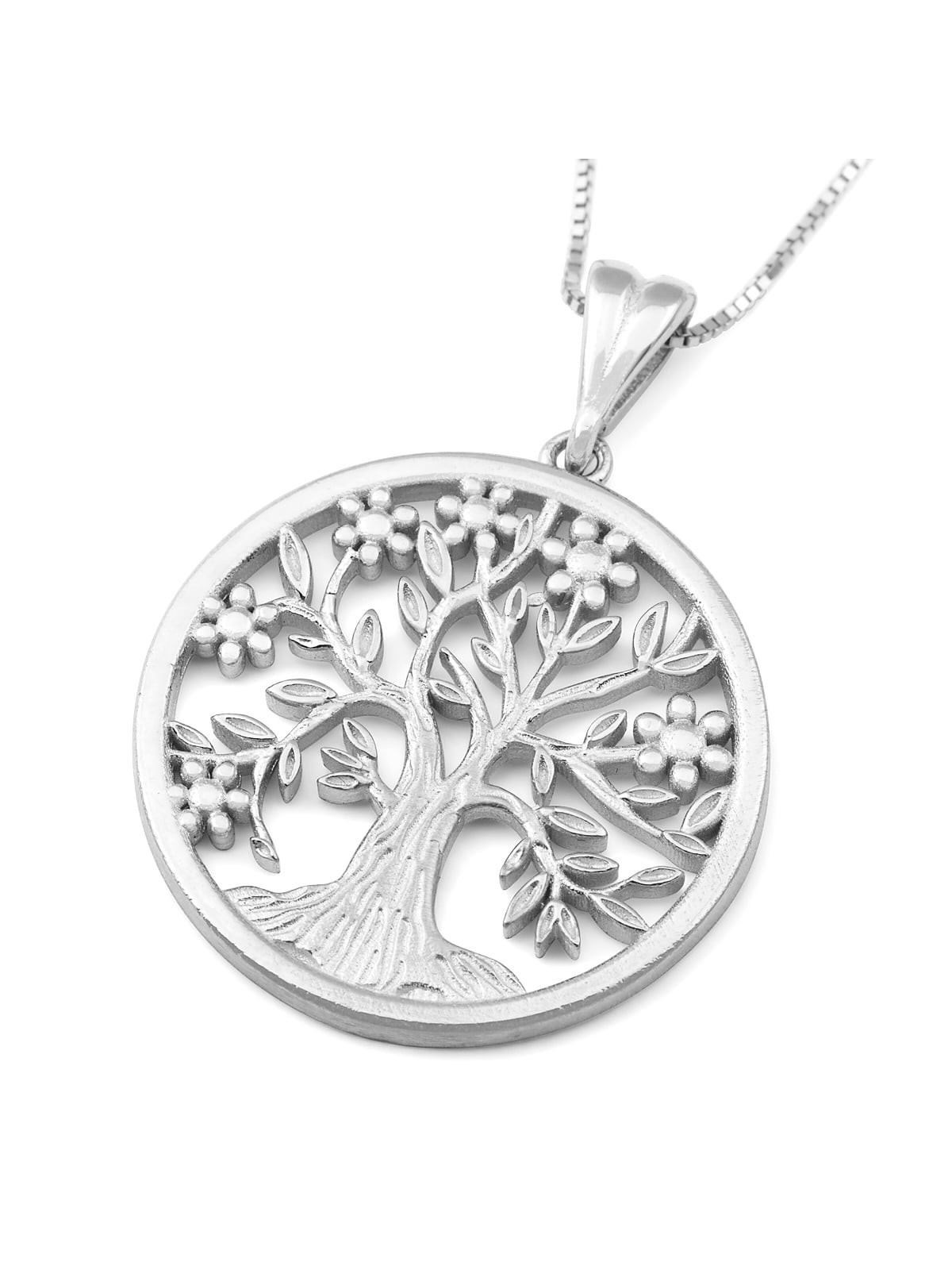 Deluxe 14K Gold Tree of Life Pendant Necklace