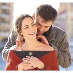 Deluxe 14K Gold Tree of Life Pendant Necklace