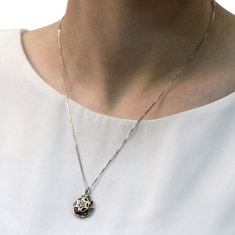 5 Metals Tikkun Chava Kabbalah Necklace (Eve's Tikkun)