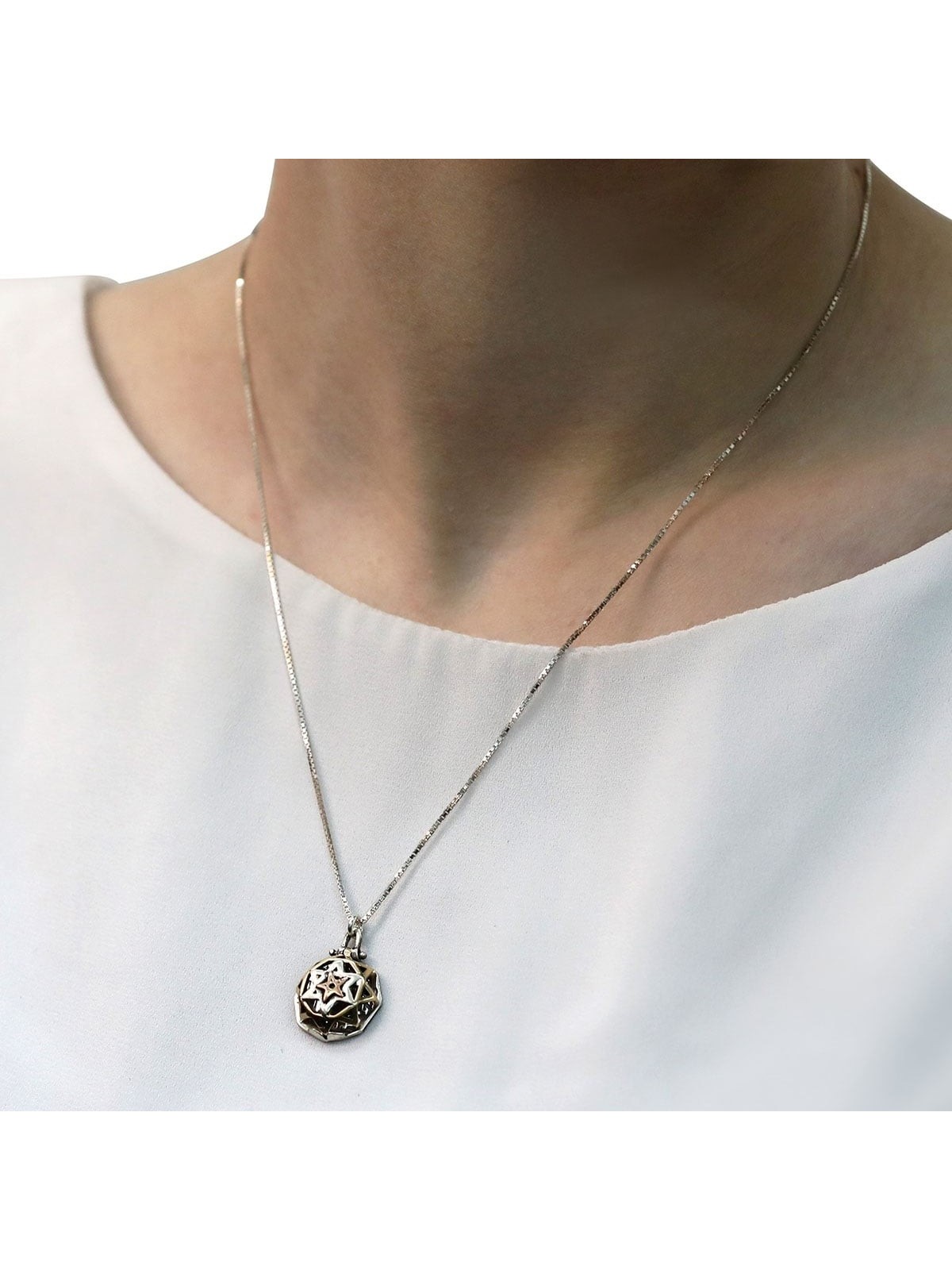5 Metals Tikkun Chava Kabbalah Necklace (Eve's Tikkun)