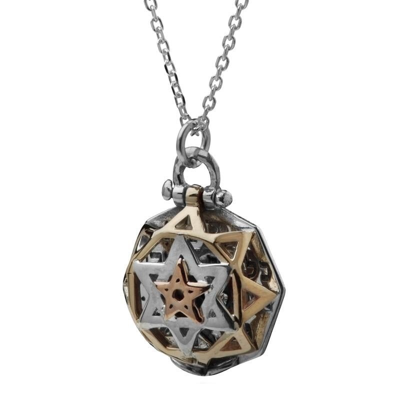 5 Metals Tikkun Chava Kabbalah Necklace (Eve's Tikkun)
