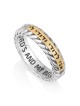 Ani Ledodi Sterling Silver Twisted Rope-Style Ring