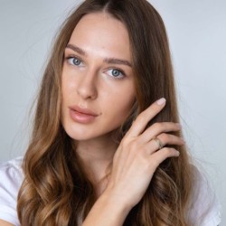 Ani Ledodi Sterling Silver Twisted Rope-Style Ring