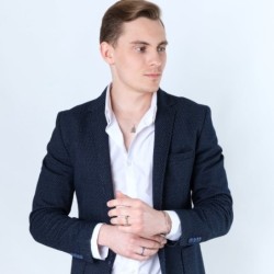 Ani Ledodi Sterling Silver Twisted Rope-Style Ring