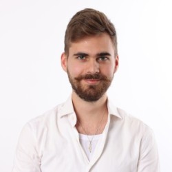 14K Gold Land of Israel Shema Yisrael Pendant Necklace - Unisex