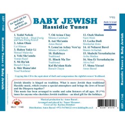 Baby Jewish Hassidic Tunes Audio CD | Israeli & Jewish Songs