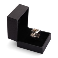 Silver and Gold Five Metals Tikkun Chava Kabbalah Ring - Traveler's Pr