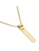 Women's Kabbalah Holy Names Necklace with Healing Prayer - Sterling Si