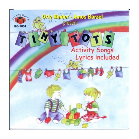Tiny Tots Activity English Songs Audio CD | Israeli & Jewish Songs