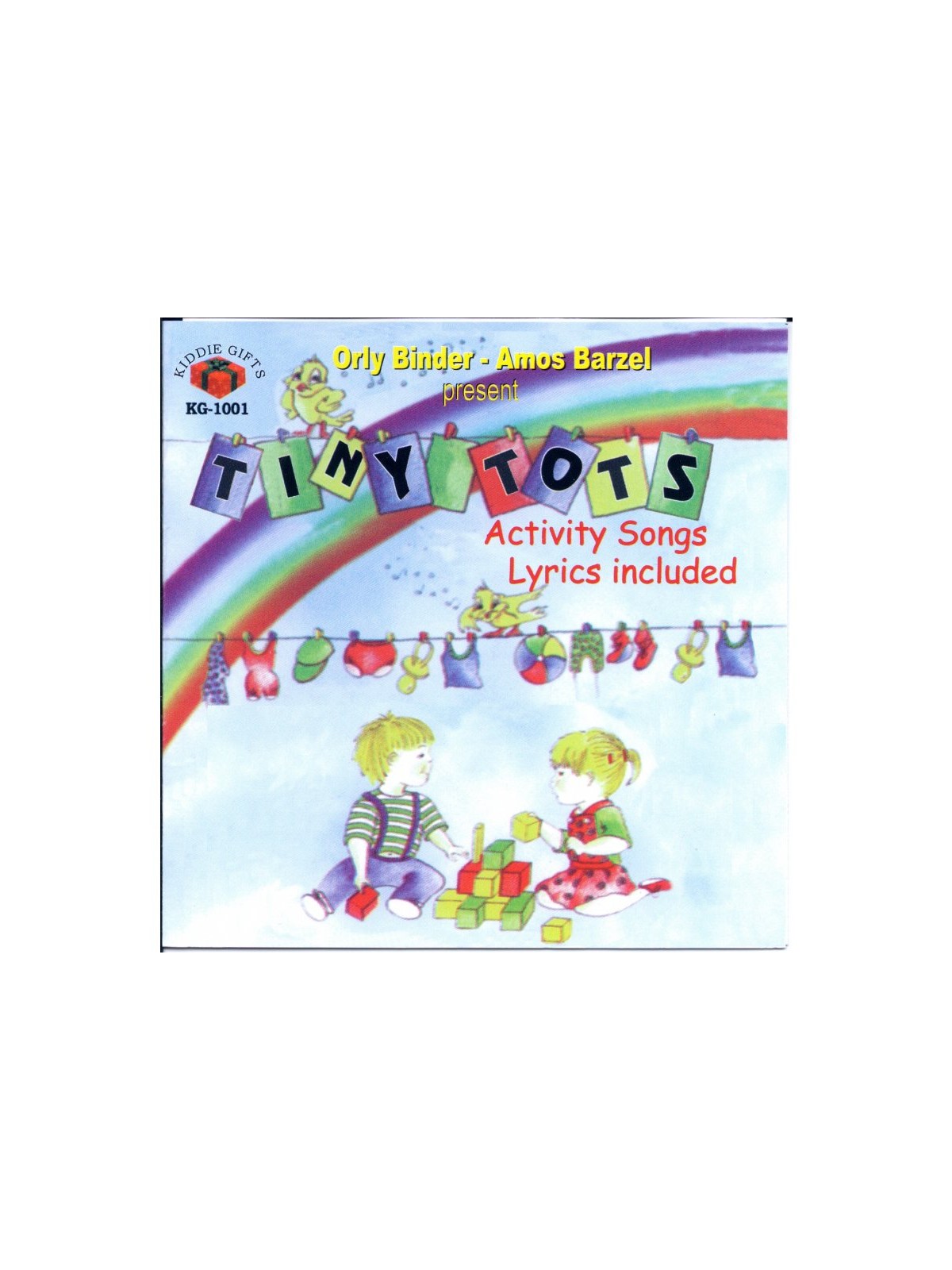 Tiny Tots Activity English Songs Audio CD | Israeli & Jewish Songs