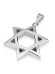 14K Gold Star of David Flex Pendant Necklace