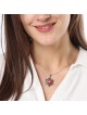14K Gold Modern Star of David Pendant With 55 White & Black Diamonds