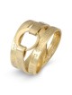 Luxurious 18K Gold-Plated Ana BeKoach Wrap Ring