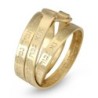 Luxurious 18K Gold-Plated Ana BeKoach Wrap Ring