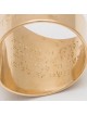 18K Gold-Plated and Turquoise Stone Adjustable Ring - Traveler's Psalm