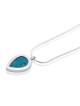 Eilat Stone and Silver Clove Necklace