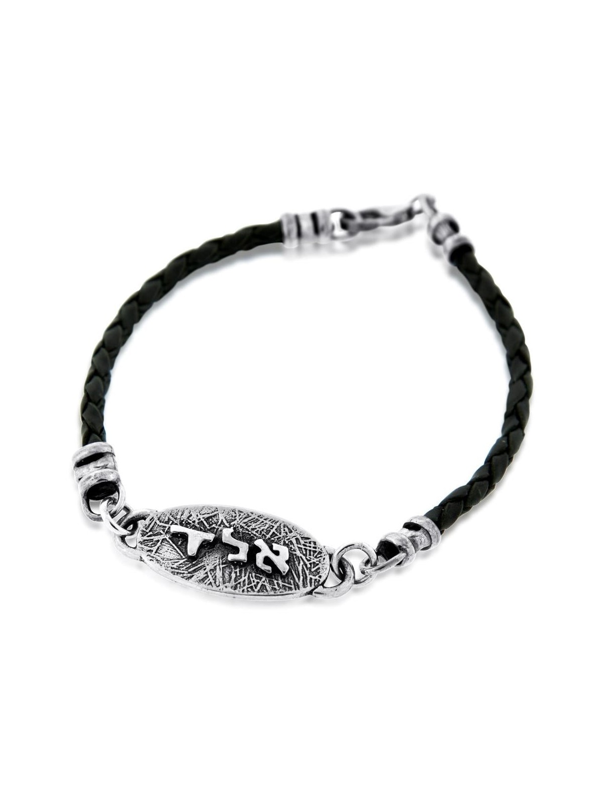 Evil Eye: Sterling Silver & String Kabbalah Bracelet (Red or Black)