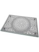 Dorit Judaica Tempered Glass Challah Board Flowerb... | Challah Boards