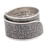 Stunning Handcrafted Adjustable Unisex Ring With Healing Prayer (Jerem