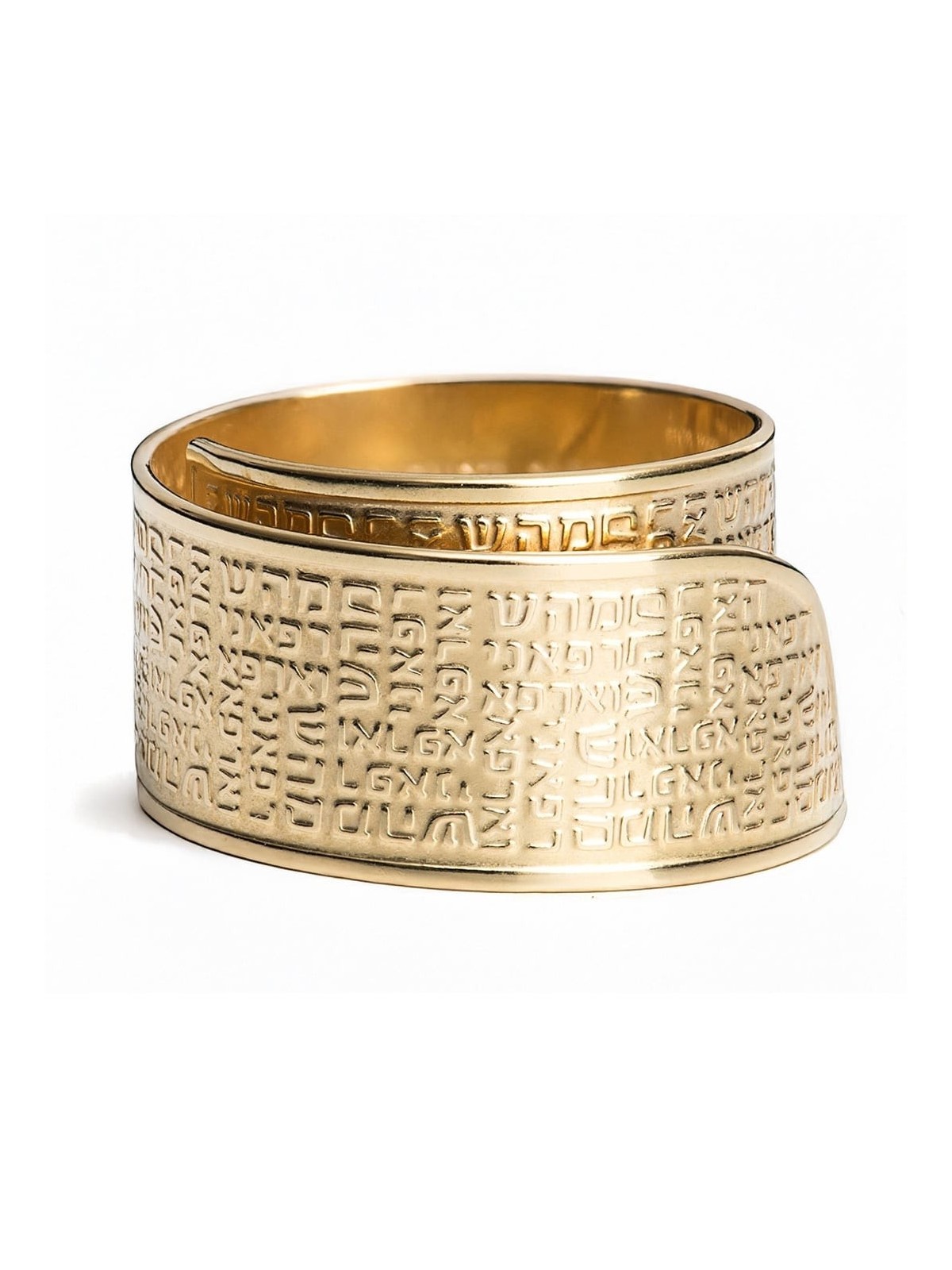 Stunning Handcrafted Adjustable Unisex Ring With Healing Prayer (Jerem