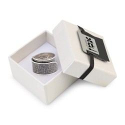 Stunning Handcrafted Adjustable Unisex Ring With Healing Prayer (Jerem