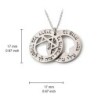 Silver Star of David Necklace - Traveler's Prayer / Porat Yosef