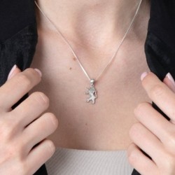 925 Sterling Silver Lion of Judah Necklace