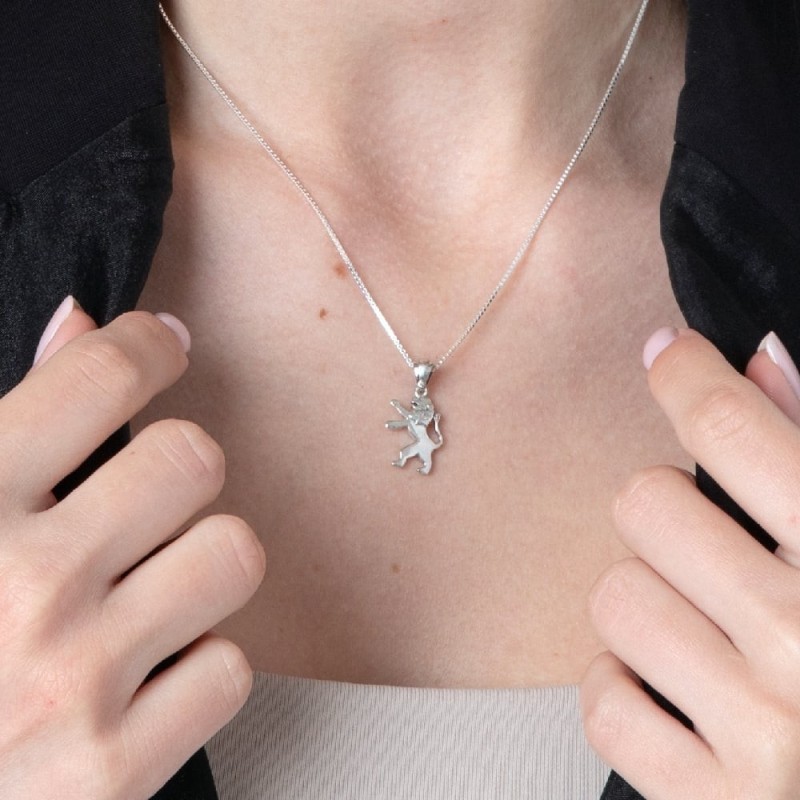 Collier Lion de Juda en Argent Sterling 925