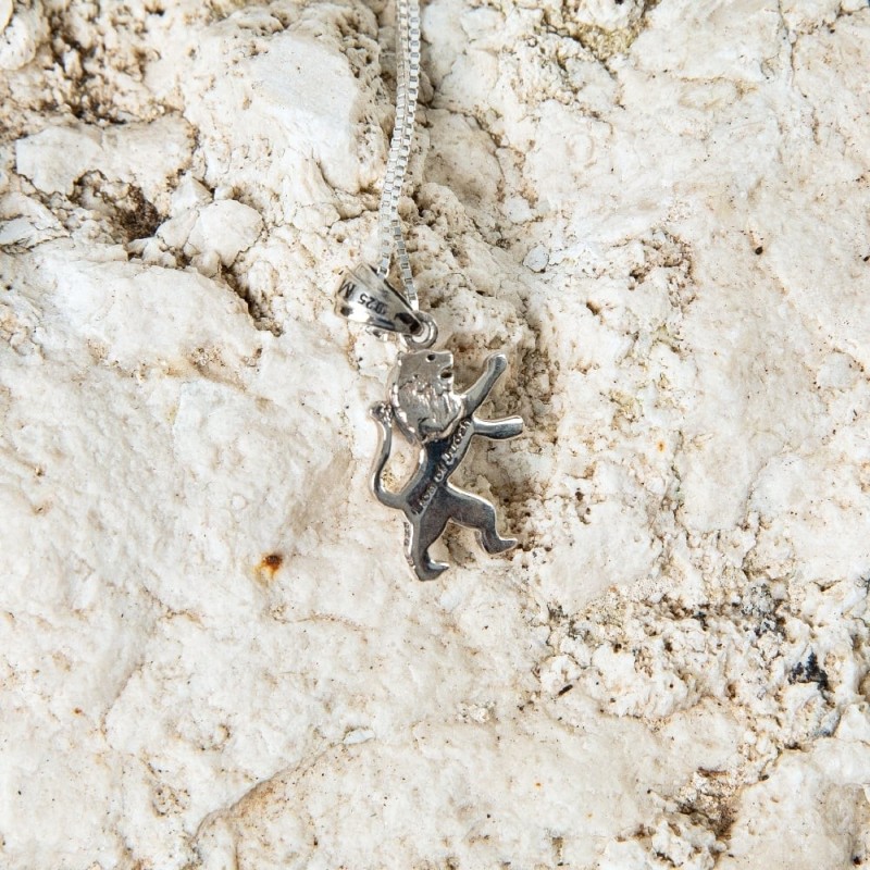 Collier Lion de Juda en Argent Sterling 925